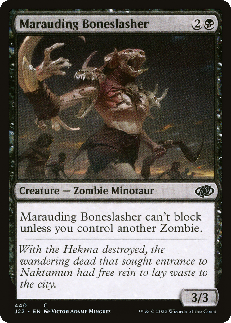Marauding Boneslasher [Jumpstart 2022] | Deep Dive Games St. Marys