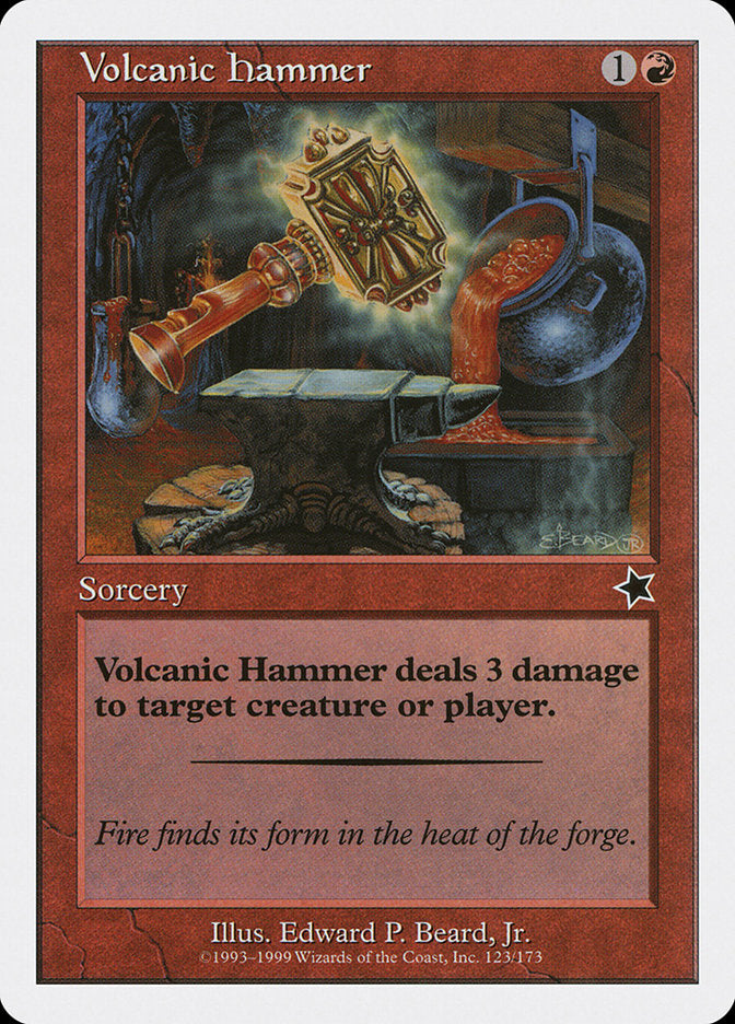 Volcanic Hammer [Starter 1999] | Deep Dive Games St. Marys
