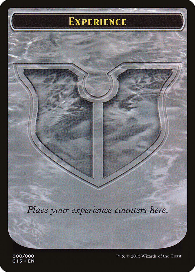 Experience // Experience Double-Sided Token [Commander 2015 Tokens] | Deep Dive Games St. Marys