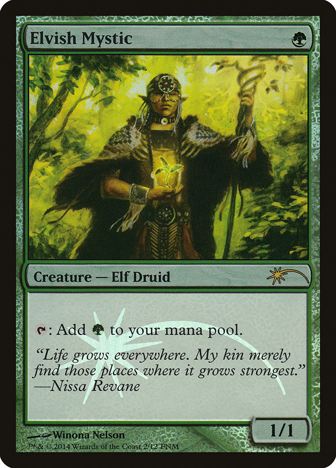 Elvish Mystic [Friday Night Magic 2014] | Deep Dive Games St. Marys