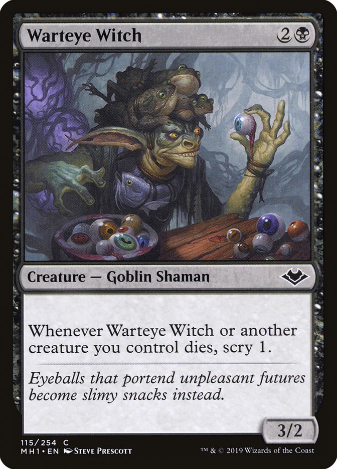 Warteye Witch [Modern Horizons] | Deep Dive Games St. Marys