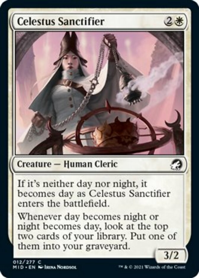 Celestus Sanctifier [Innistrad: Midnight Hunt] | Deep Dive Games St. Marys