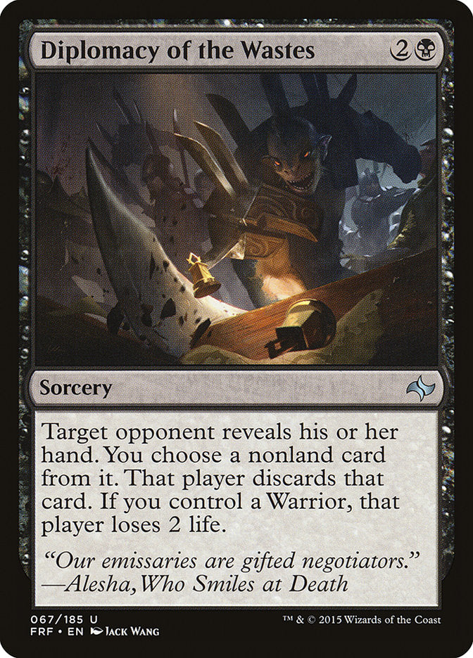 Diplomacy of the Wastes [Fate Reforged] | Deep Dive Games St. Marys