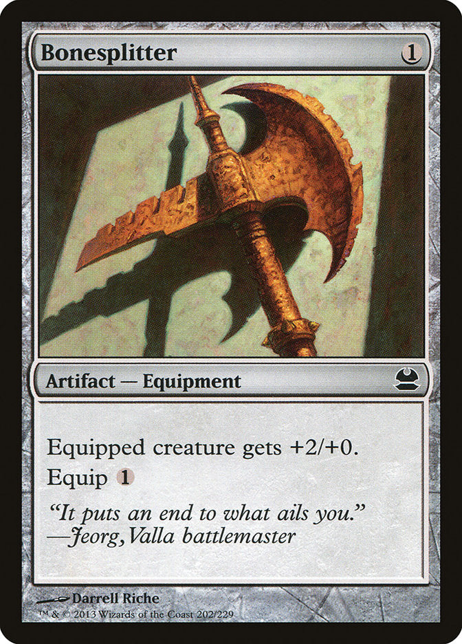 Bonesplitter [Modern Masters] | Deep Dive Games St. Marys