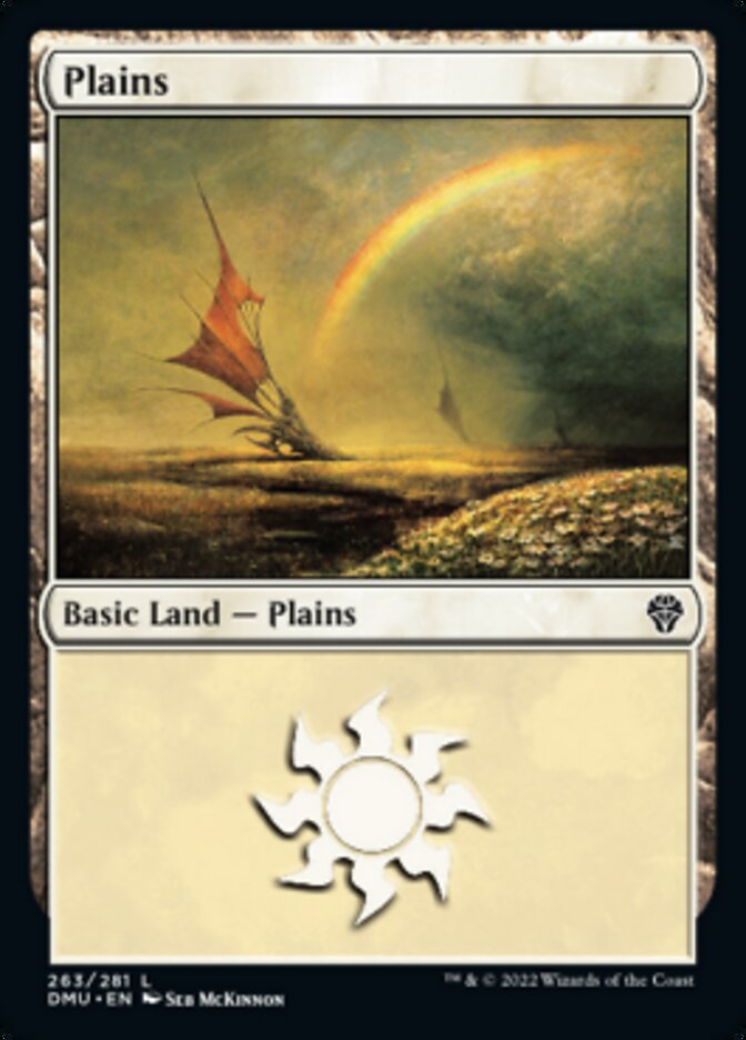 Plains (263) [Dominaria United] | Deep Dive Games St. Marys