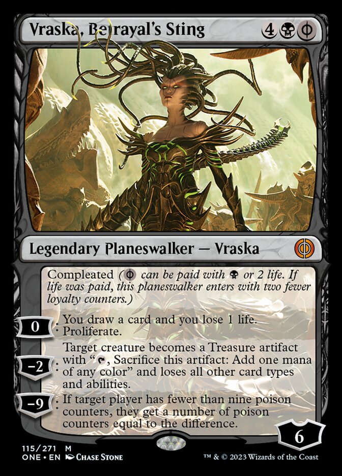 Vraska, Betrayal's Sting [Phyrexia: All Will Be One] | Deep Dive Games St. Marys