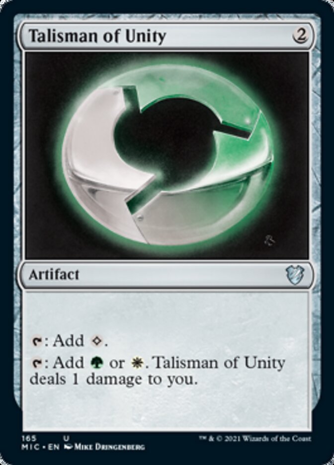 Talisman of Unity [Innistrad: Midnight Hunt Commander] | Deep Dive Games St. Marys