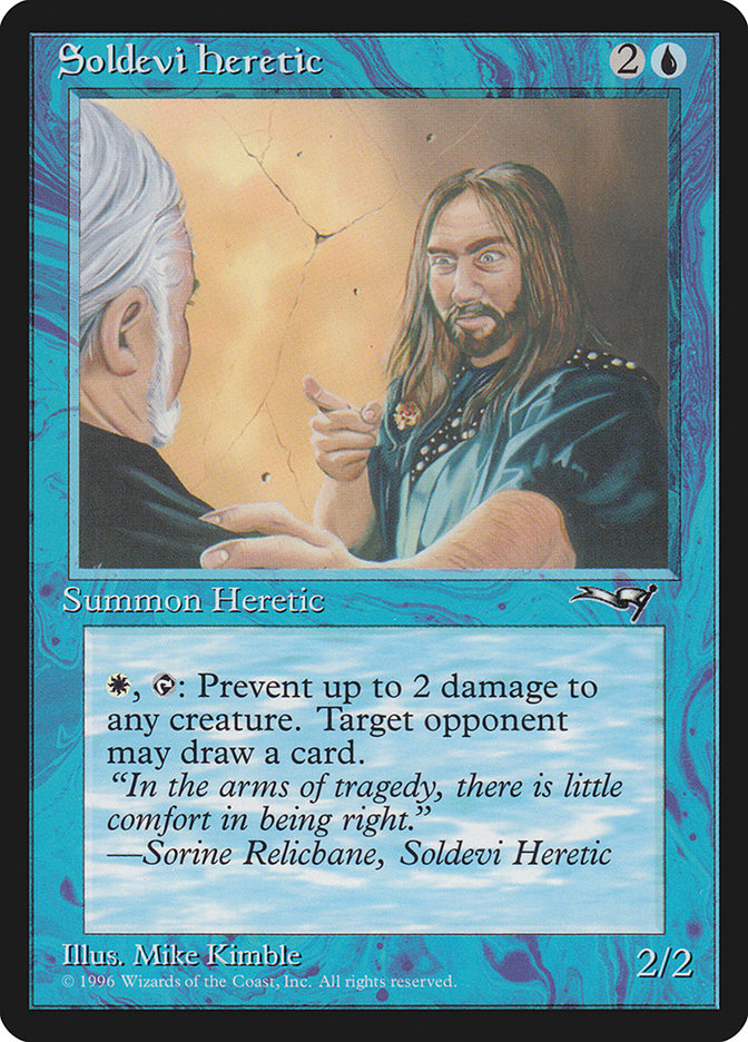 Soldevi Heretic (Pointing) [Alliances] | Deep Dive Games St. Marys
