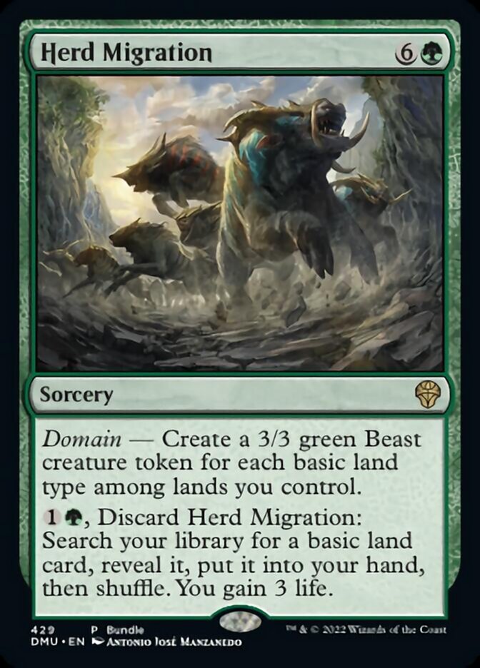 Herd Migration (Bundle) [Dominaria United] | Deep Dive Games St. Marys