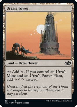 Urza's Tower [Jumpstart 2022] | Deep Dive Games St. Marys