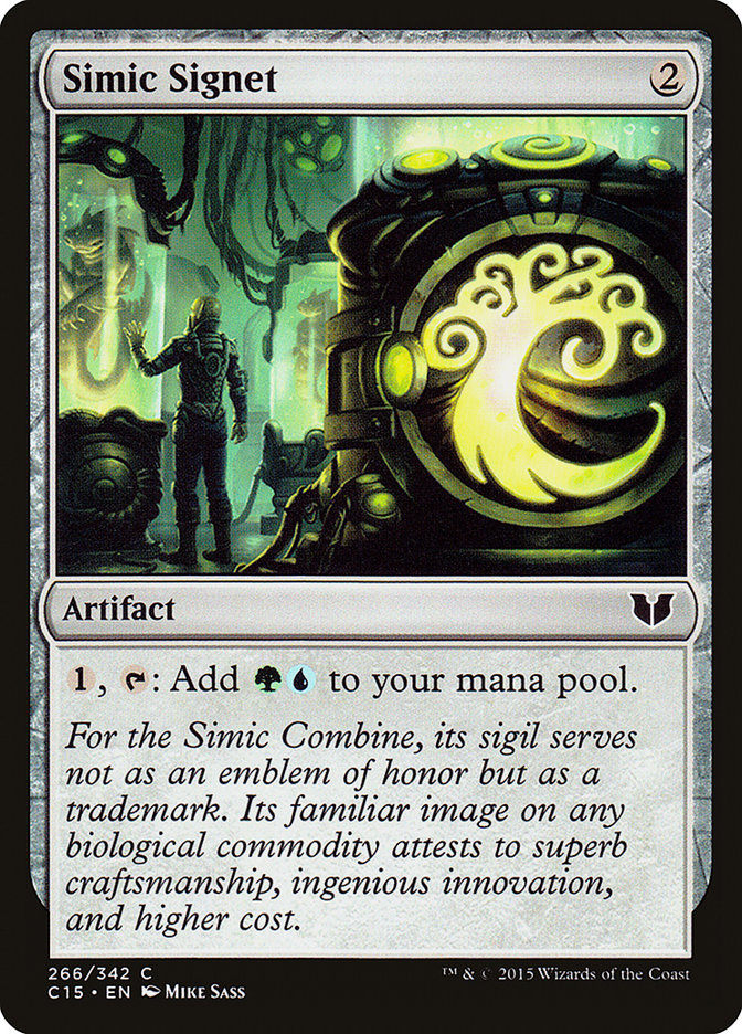 Simic Signet [Commander 2015] | Deep Dive Games St. Marys