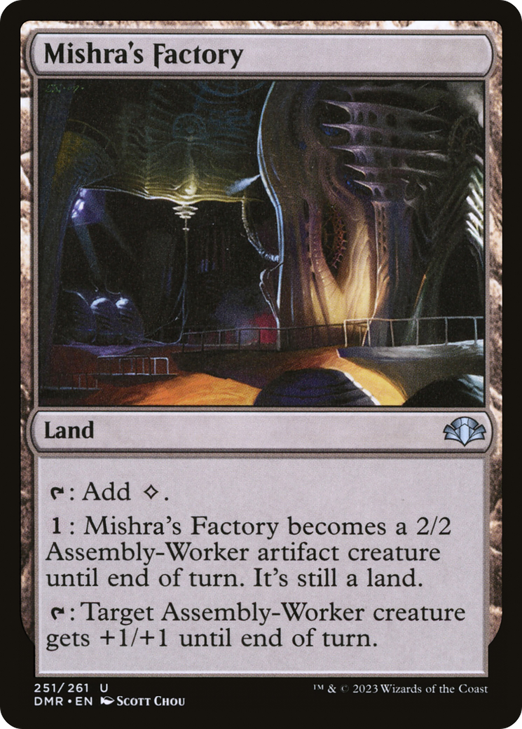 Mishra's Factory [Dominaria Remastered] | Deep Dive Games St. Marys