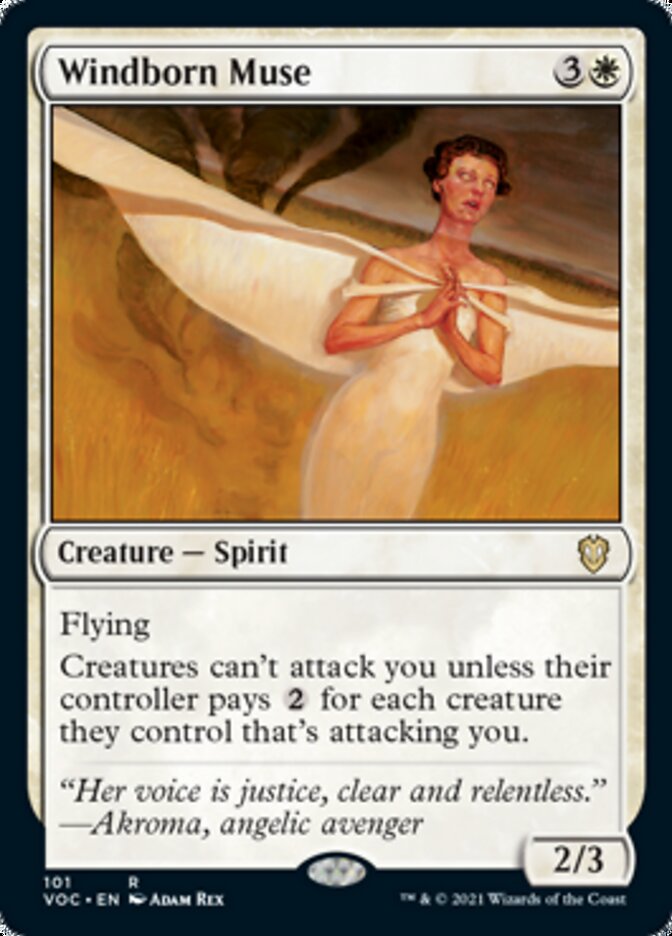 Windborn Muse [Innistrad: Crimson Vow Commander] | Deep Dive Games St. Marys