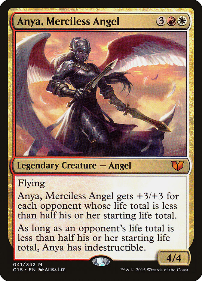 Anya, Merciless Angel [Commander 2015] | Deep Dive Games St. Marys