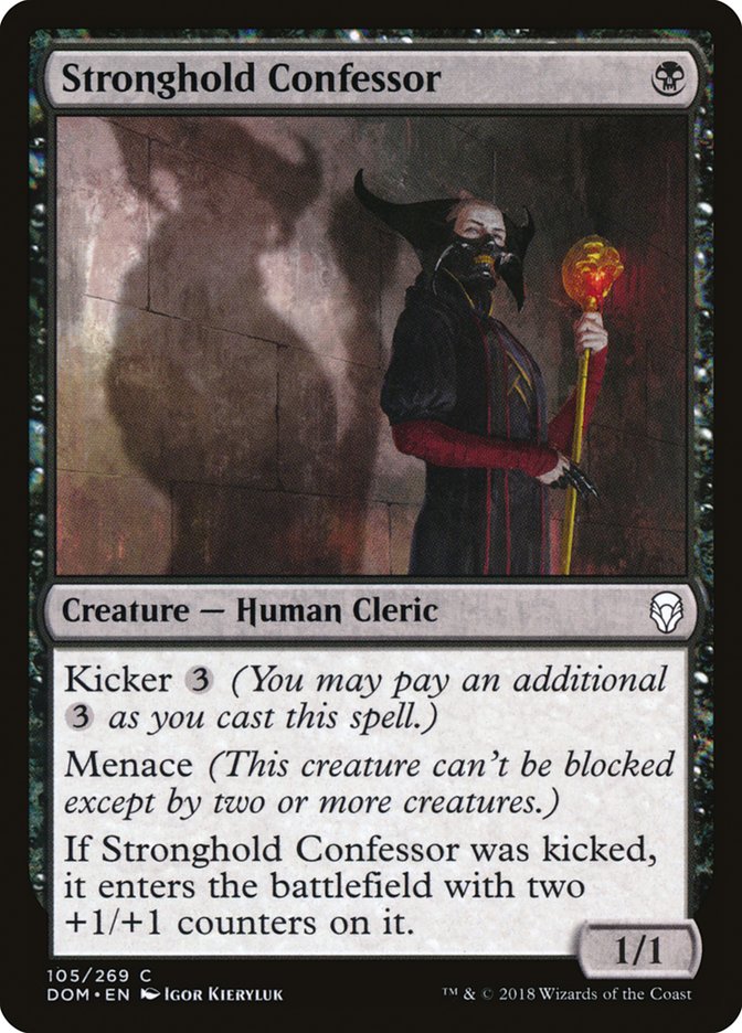 Stronghold Confessor [Dominaria] | Deep Dive Games St. Marys