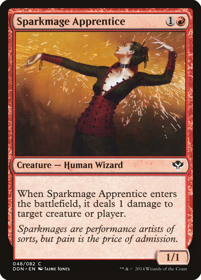 Sparkmage Apprentice [Duel Decks: Speed vs. Cunning] | Deep Dive Games St. Marys