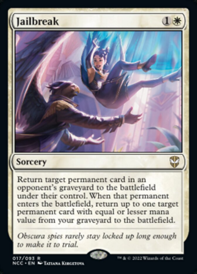 Jailbreak [Streets of New Capenna Commander] | Deep Dive Games St. Marys