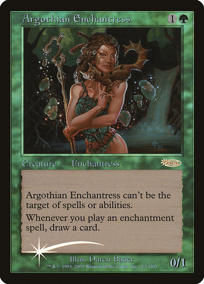 Argothian Enchantress [Judge Gift Cards 2003] | Deep Dive Games St. Marys