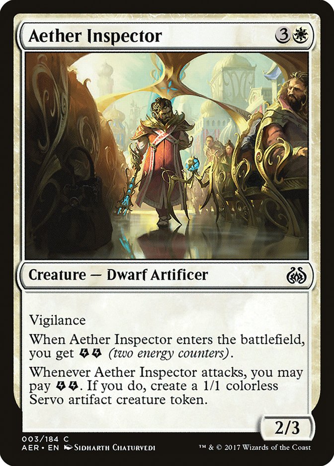 Aether Inspector [Aether Revolt] | Deep Dive Games St. Marys