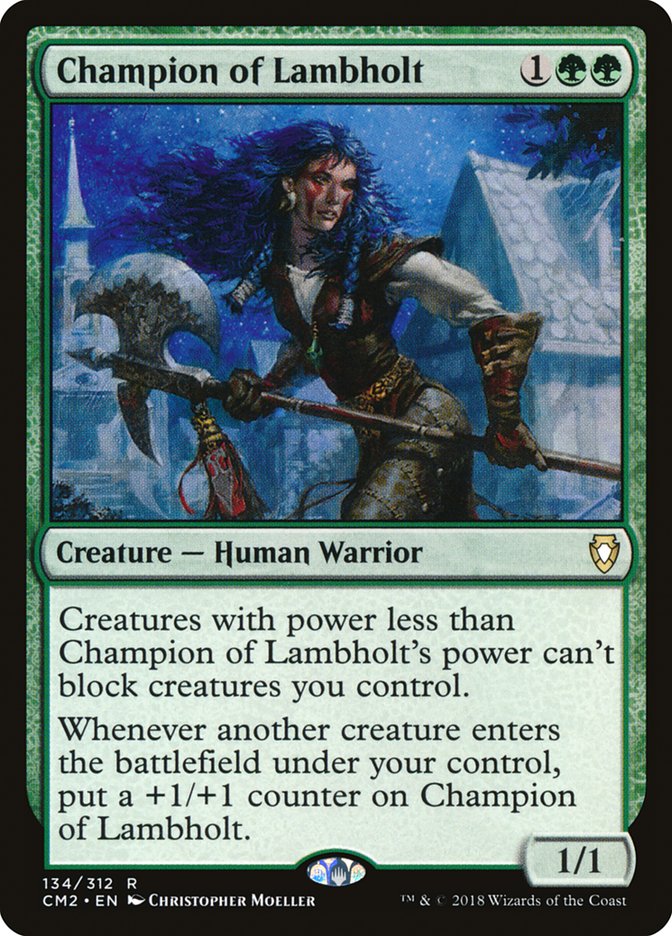 Champion of Lambholt [Commander Anthology Volume II] | Deep Dive Games St. Marys