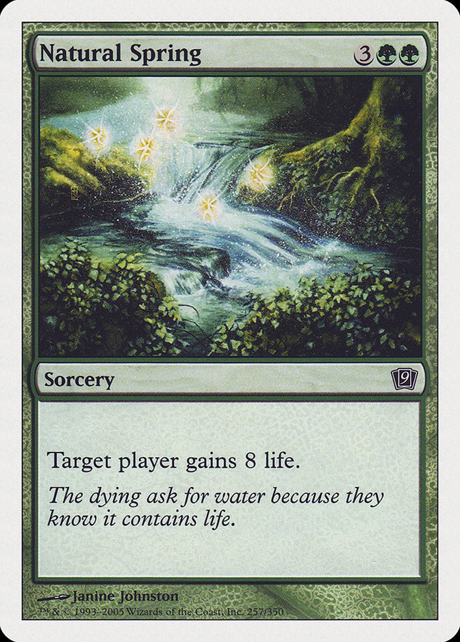 Natural Spring [Ninth Edition] | Deep Dive Games St. Marys