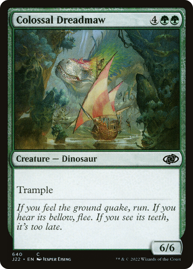 Colossal Dreadmaw [Jumpstart 2022] | Deep Dive Games St. Marys