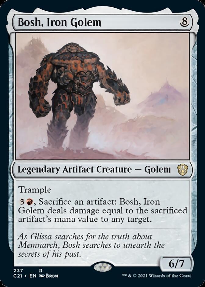 Bosh, Iron Golem [Commander 2021] | Deep Dive Games St. Marys