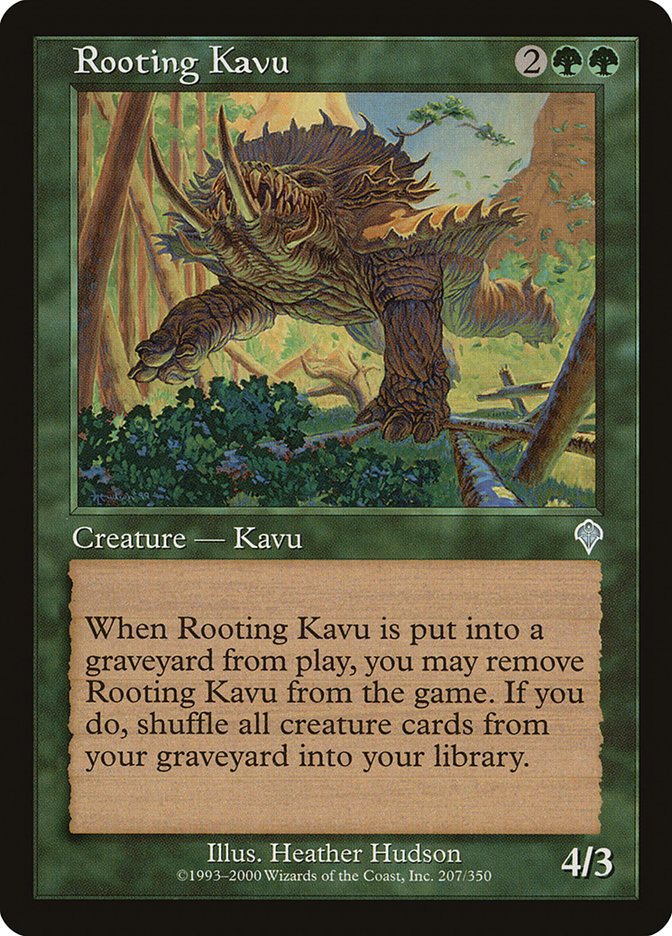 Rooting Kavu [Invasion] | Deep Dive Games St. Marys