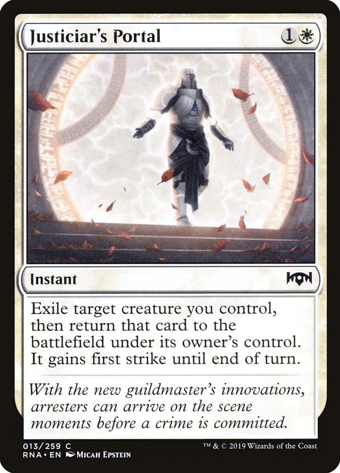 Justiciar's Portal [Ravnica Allegiance] | Deep Dive Games St. Marys