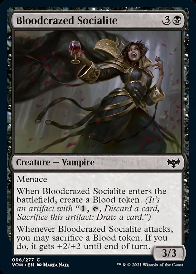 Bloodcrazed Socialite [Innistrad: Crimson Vow] | Deep Dive Games St. Marys