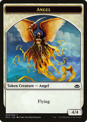 Angel // Saproling Double-Sided Token [Planechase Anthology Tokens] | Deep Dive Games St. Marys