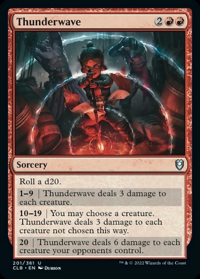 Thunderwave [Commander Legends: Battle for Baldur's Gate] | Deep Dive Games St. Marys