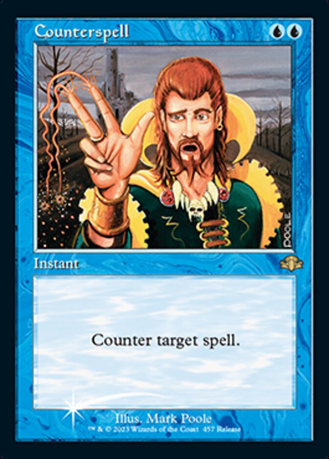 Counterspell (Retro) (Release) [Dominaria Remastered] | Deep Dive Games St. Marys