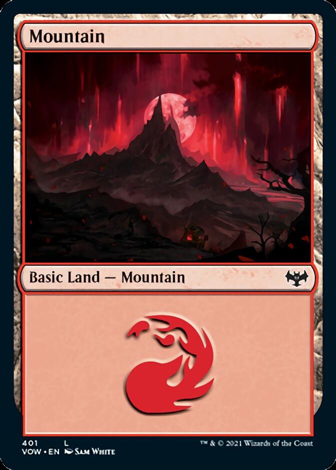 Mountain (401) [Innistrad: Crimson Vow] | Deep Dive Games St. Marys