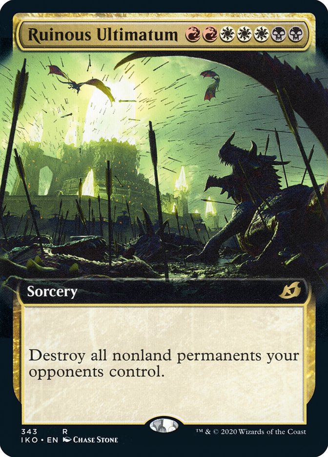 Ruinous Ultimatum (Extended Art) [Ikoria: Lair of Behemoths] | Deep Dive Games St. Marys