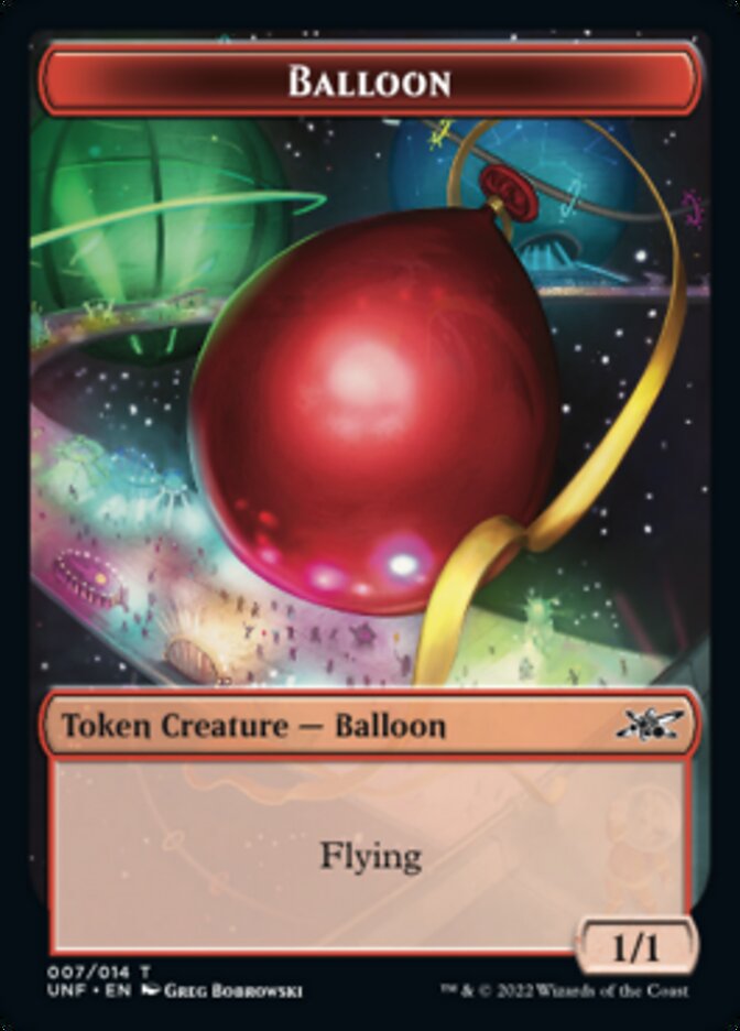 Balloon Token [Unfinity Tokens] | Deep Dive Games St. Marys