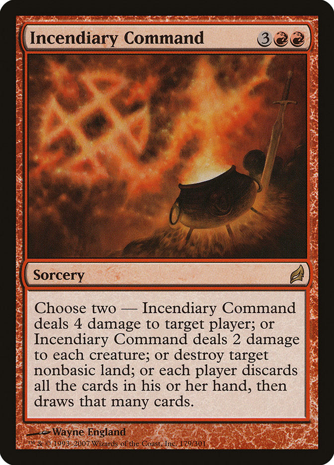 Incendiary Command [Lorwyn] | Deep Dive Games St. Marys