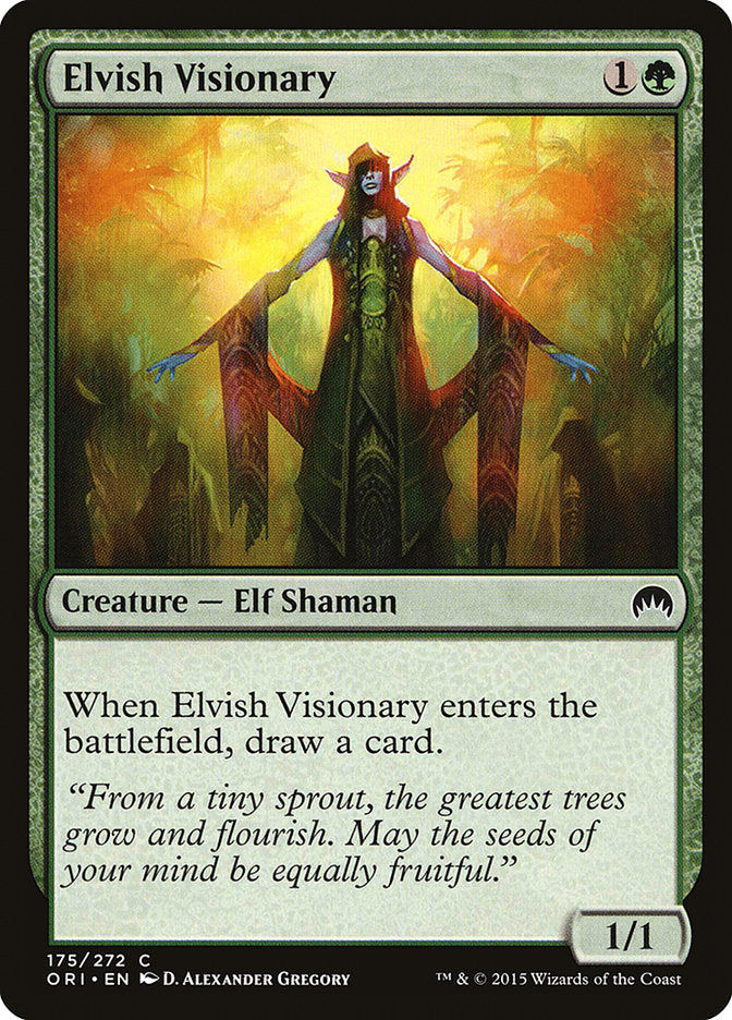 Elvish Visionary [Magic Origins] | Deep Dive Games St. Marys