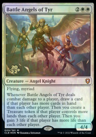 Battle Angels of Tyr [Commander Legends: Battle for Baldur's Gate Prerelease Promos] | Deep Dive Games St. Marys