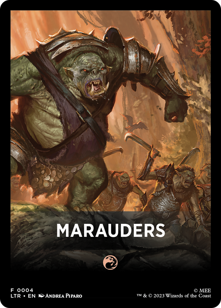 Marauders Theme Card [The Lord of the Rings: Tales of Middle-Earth Tokens] | Deep Dive Games St. Marys