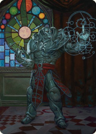 Karn, Living Legacy Art Card 2 [Dominaria United Art Series] | Deep Dive Games St. Marys