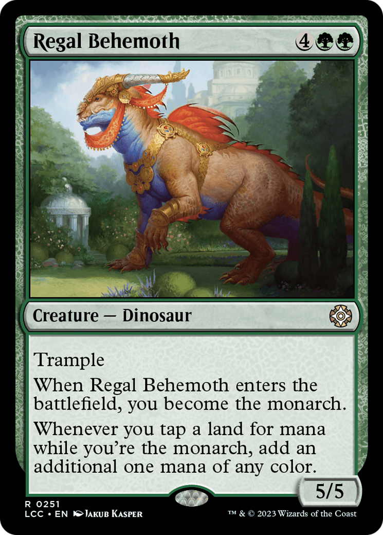 Regal Behemoth [The Lost Caverns of Ixalan Commander] | Deep Dive Games St. Marys