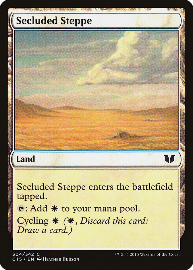 Secluded Steppe [Commander 2015] | Deep Dive Games St. Marys