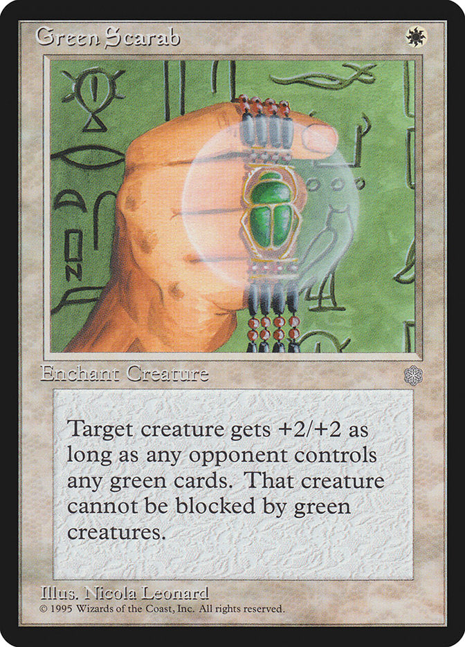 Green Scarab [Ice Age] | Deep Dive Games St. Marys