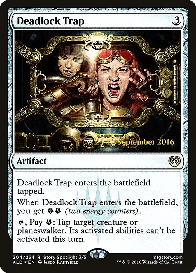 Deadlock Trap [Kaladesh Prerelease Promos] | Deep Dive Games St. Marys