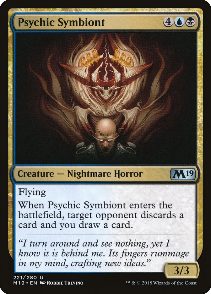 Psychic Symbiont [Core Set 2019] | Deep Dive Games St. Marys