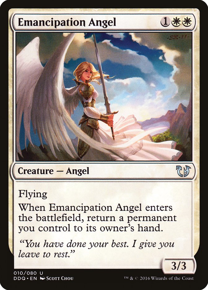 Emancipation Angel [Duel Decks: Blessed vs. Cursed] | Deep Dive Games St. Marys