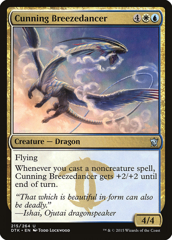 Cunning Breezedancer [Dragons of Tarkir] | Deep Dive Games St. Marys