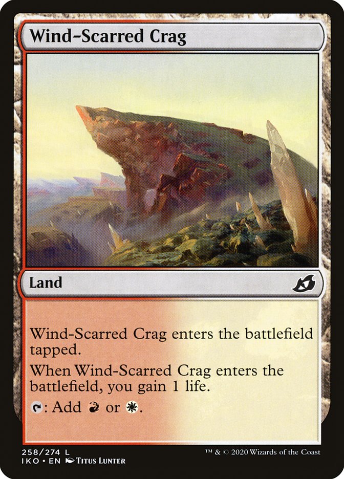 Wind-Scarred Crag [Ikoria: Lair of Behemoths] | Deep Dive Games St. Marys