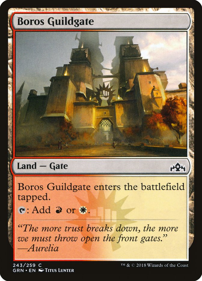 Boros Guildgate (243/259) [Guilds of Ravnica] | Deep Dive Games St. Marys